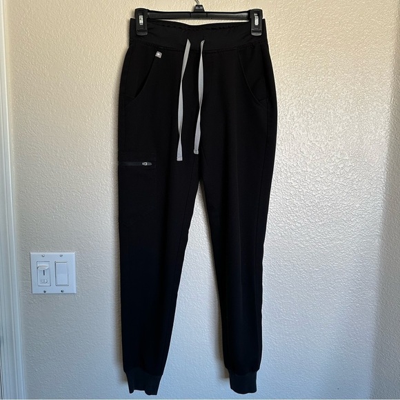FIGS ZamoraT™ Jogger Scrub Pants Black PO2255 - Picture 6 of 14